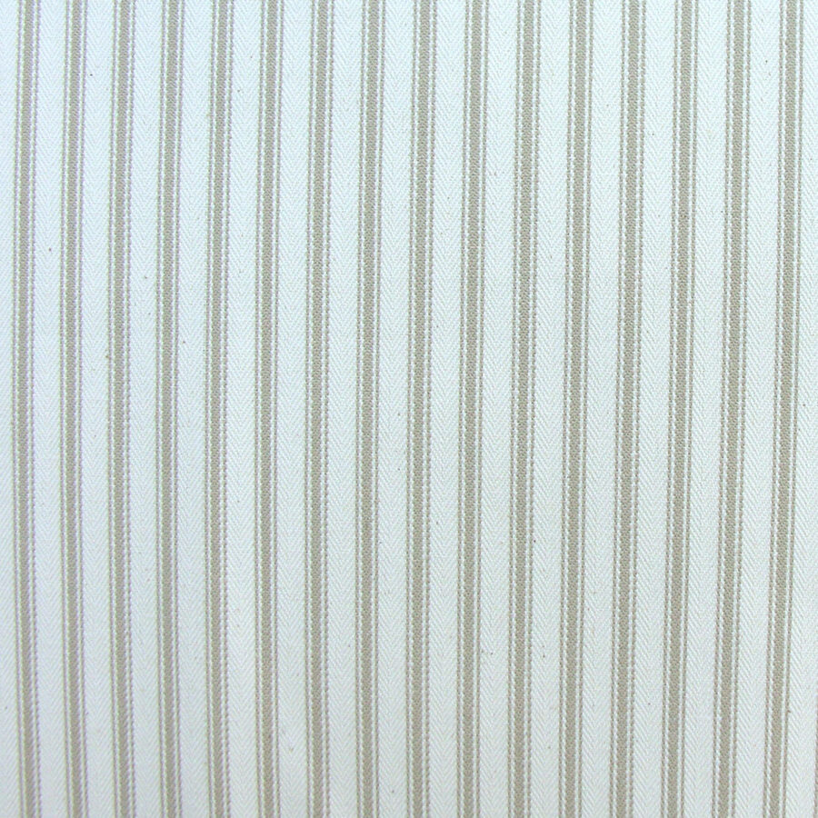 Ticking Fabric - Flax - Image 2