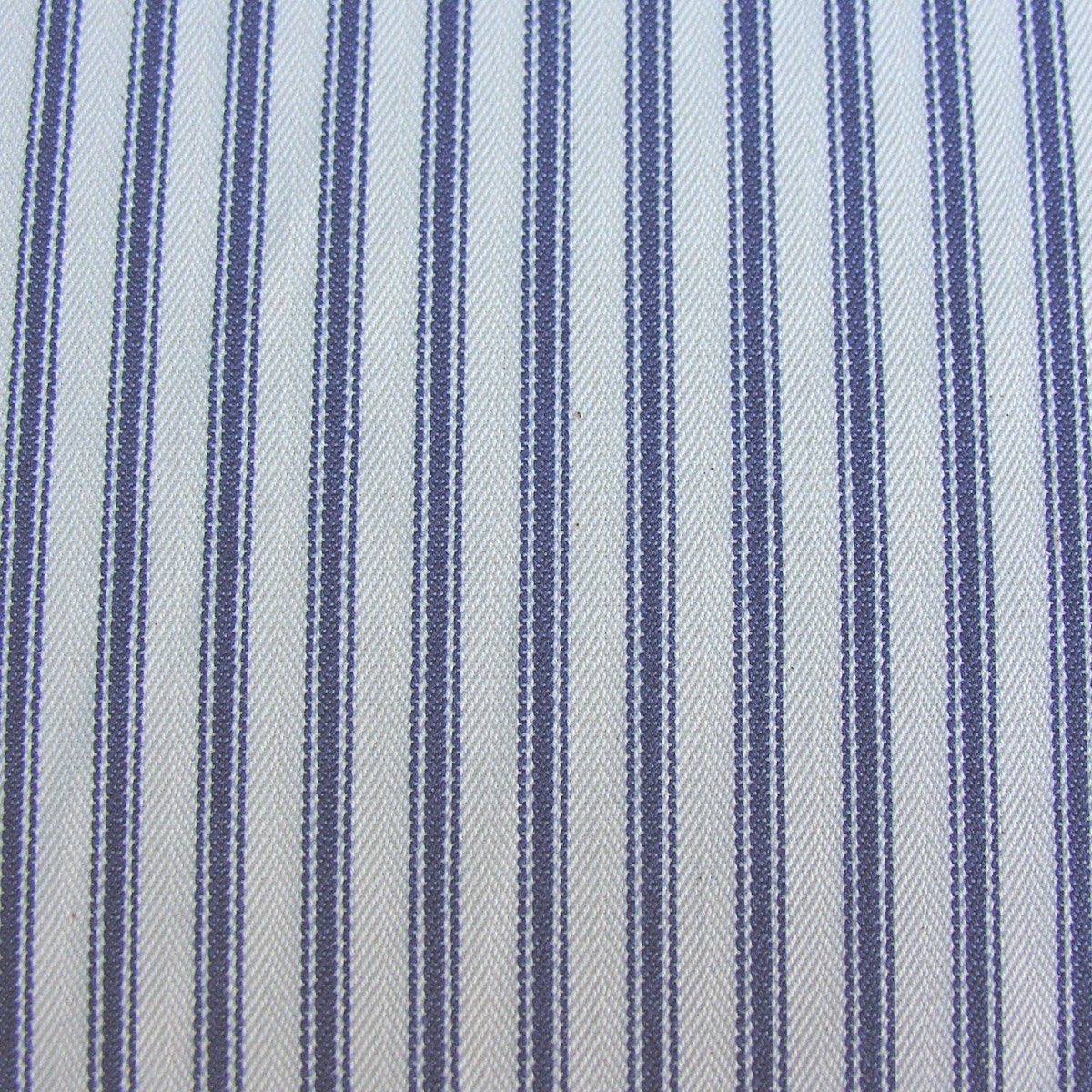 Ticking Fabric - Navy - Image 2