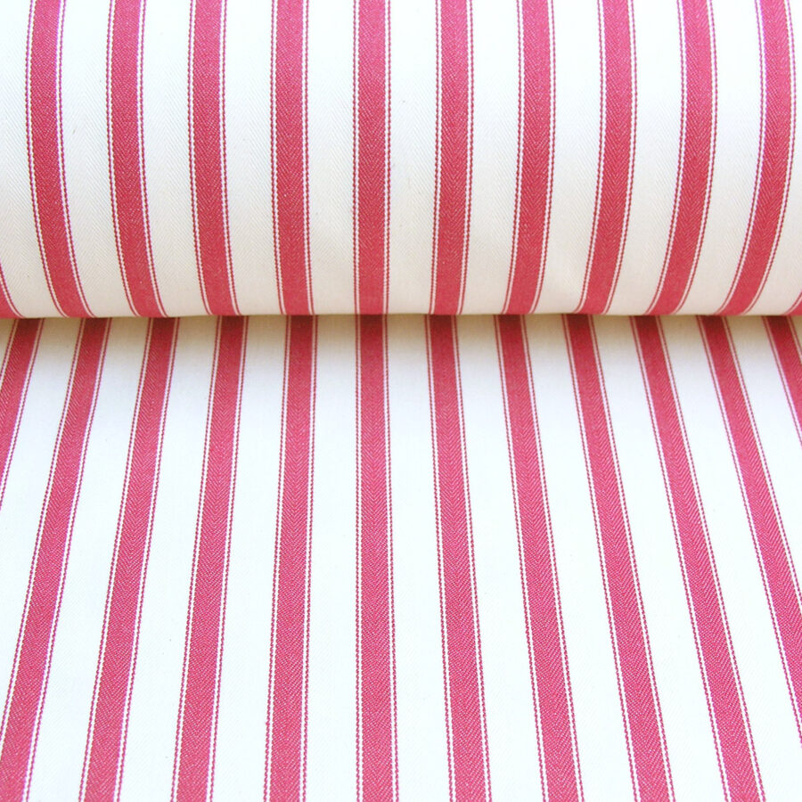 Ticking Fabric Large - Peony - Image 2