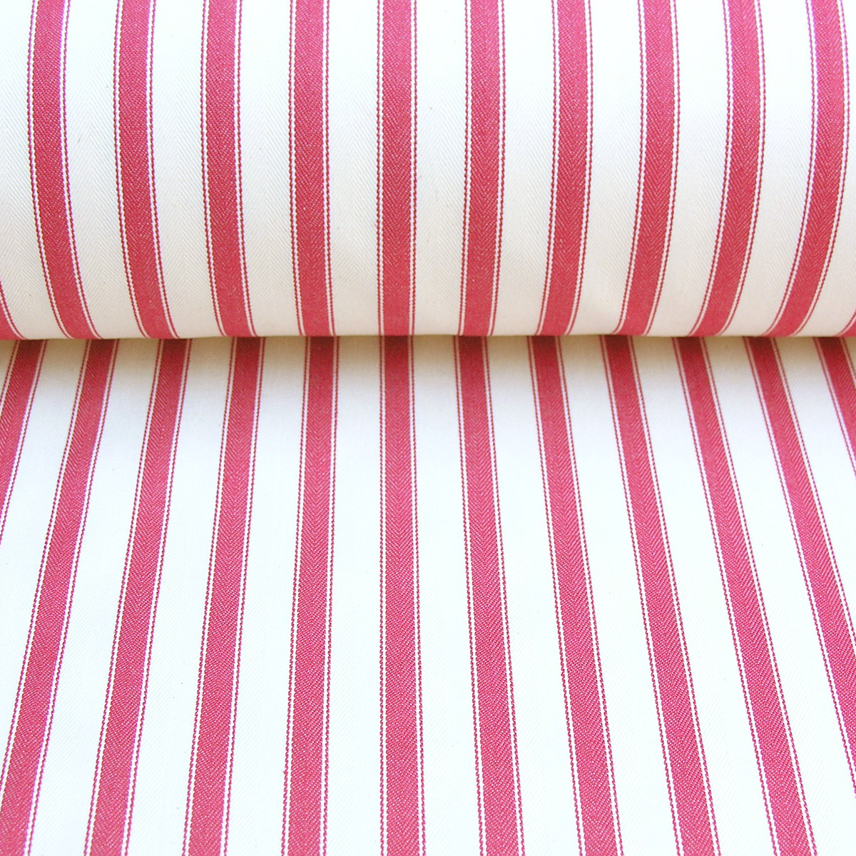 Ticking Fabric Large - Peony - Image 2