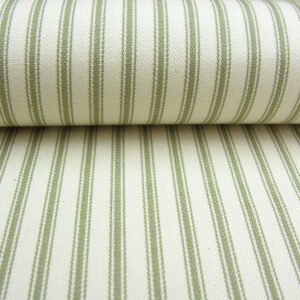 Ticking Fabric - Sage - Image 3