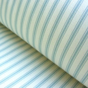 Ticking Fabric - Seagreen