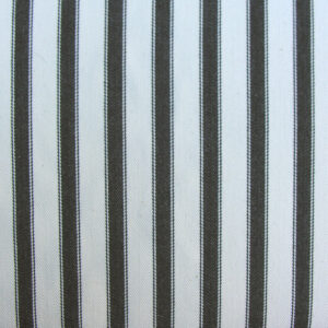 Ticking Fabric Large - Black - Image 2