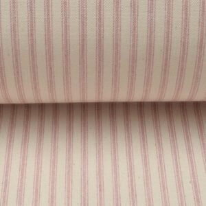 Ticking Fabric Large - Pink - Image 3