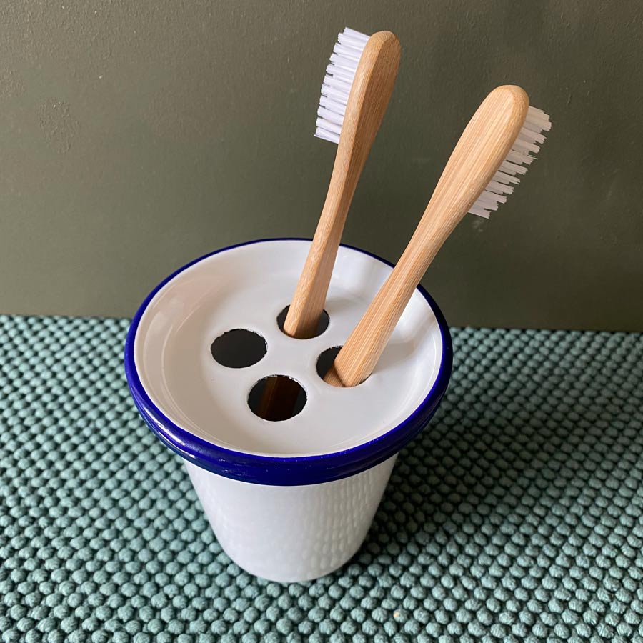Enamel Toothbrush Holder - Image 3