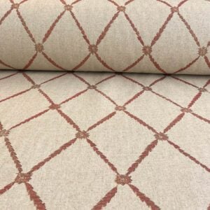 Extra Wide Trellis - Coral - Image 3