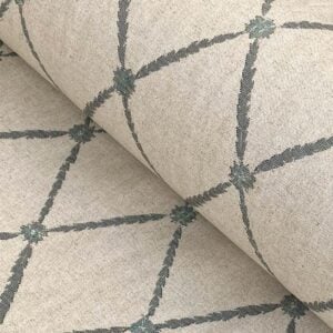 Extra Wide Trellis - Teal - Image 1