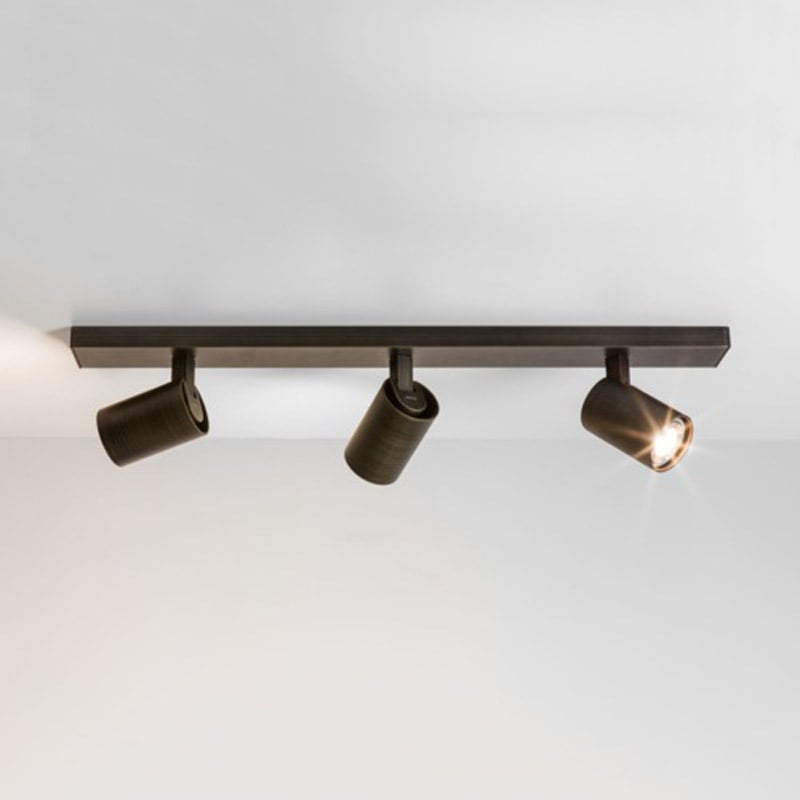 Bronze Spotlight Triple Bar