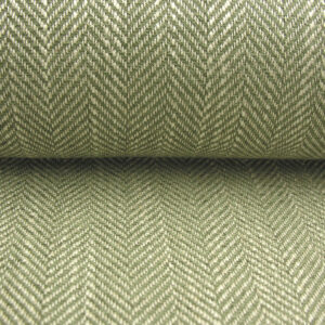 Upholstery Fabric Spey Herringbone - Sage Green - Image 3