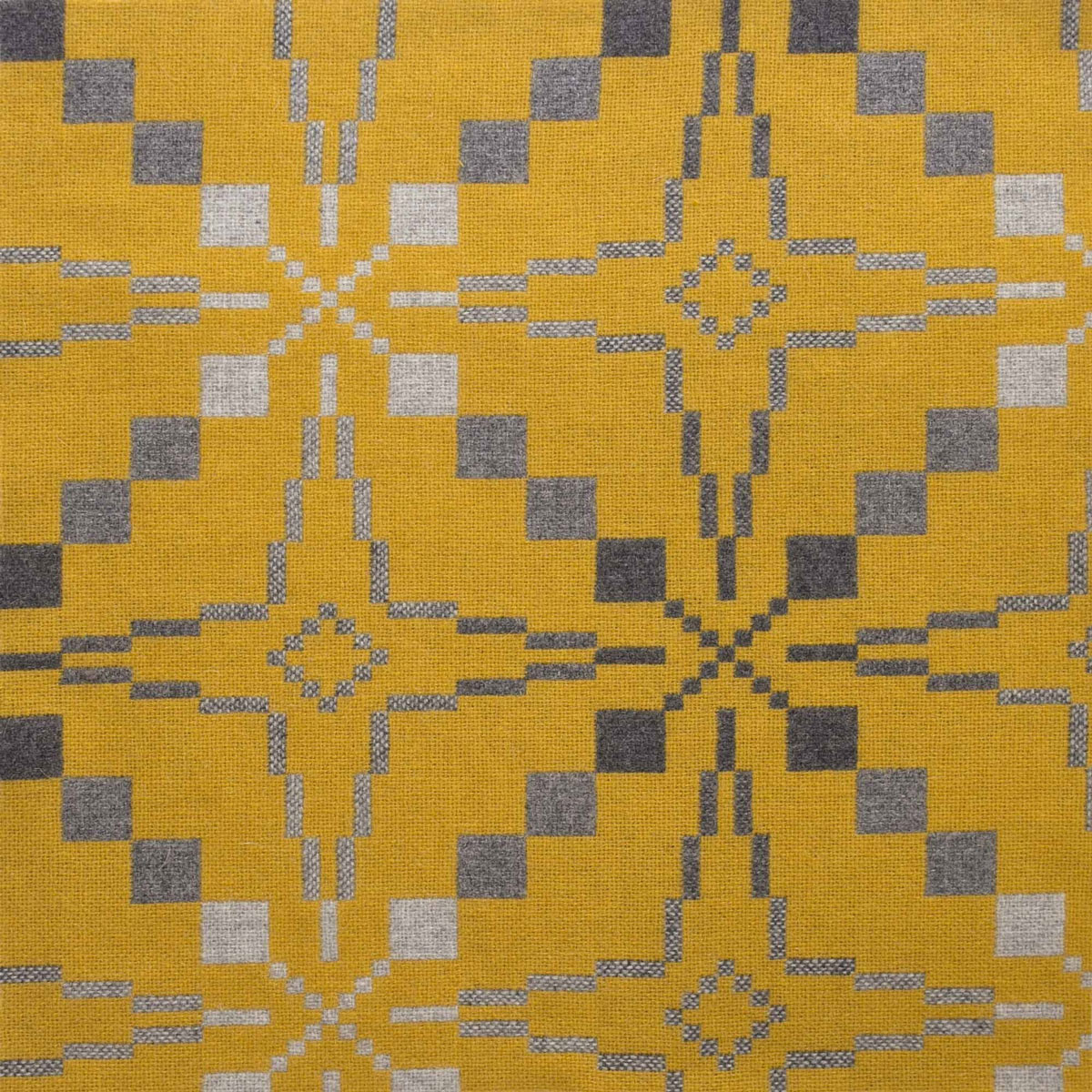 Vintage Star Welsh Throw - Gorse - Image 2