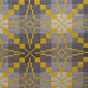 Vintage Star Welsh Throw - Gorse - Image 3