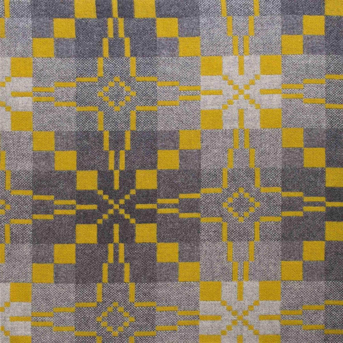 Vintage Star Welsh Throw - Gorse - Image 3