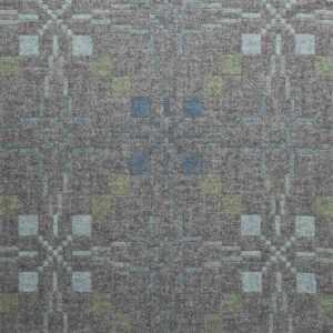 Vintage Star Welsh Throw - Slate - Image 2