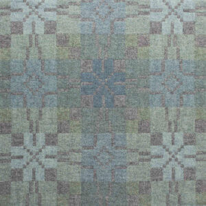 Vintage Star Welsh Throw - Slate - Image 3