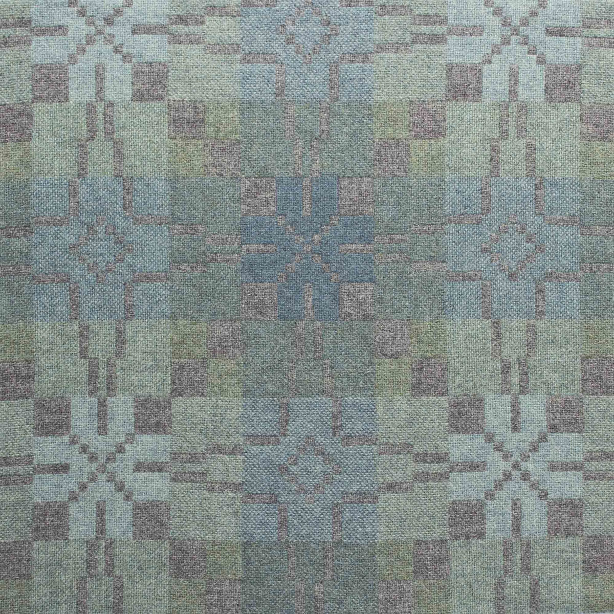 Vintage Star Welsh Throw - Slate - Image 3