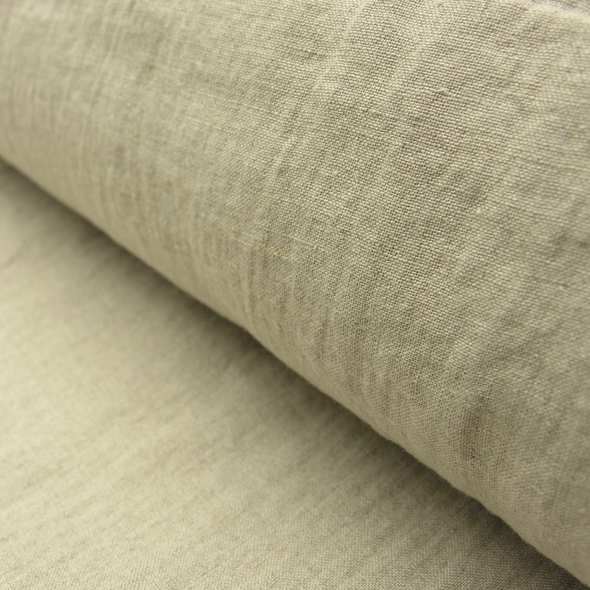 Wide Washed Linen - Natural - Image 1
