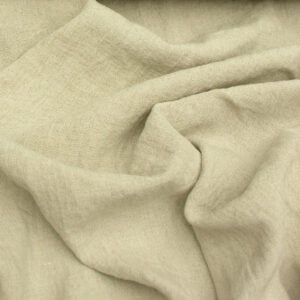 Wide Washed Linen - Natural - Image 3