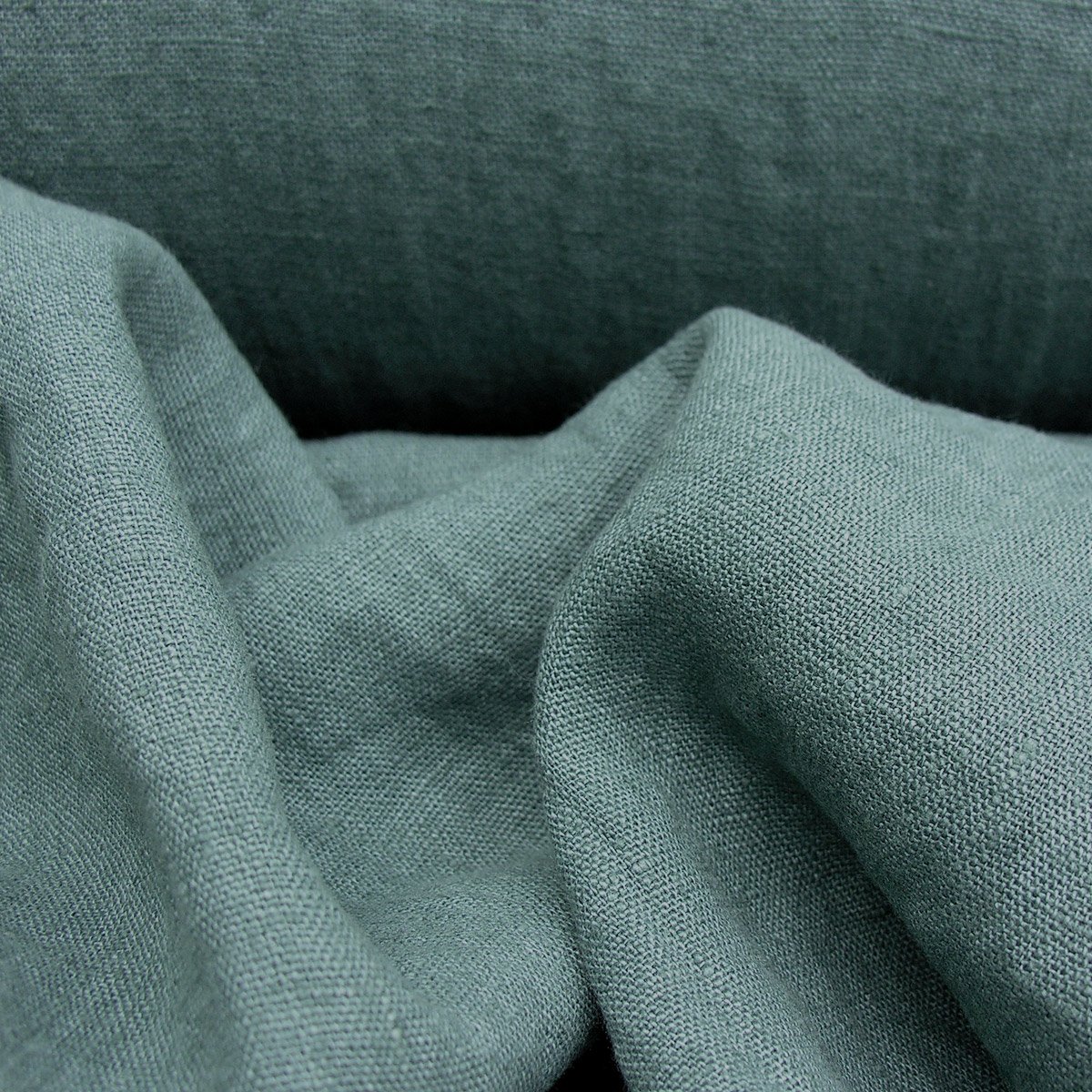 Washed Linen Teal - Image 1