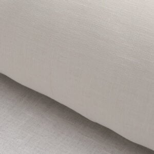 Extra Wide Weighted Sheer - White