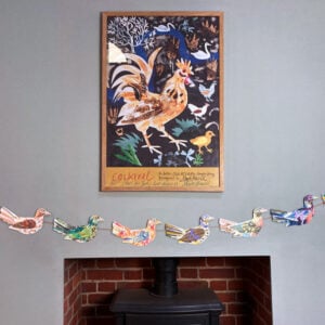 Mark Hearld Whimsical Bird Garland - Image 3
