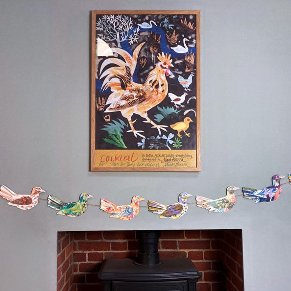 Mark Hearld Whimsical Bird Garland - Image 3