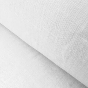 Washed Linen China White - Image 3