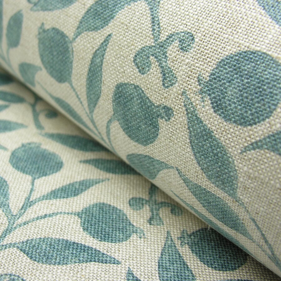 William Morris Rosehip - Mineral Blue
