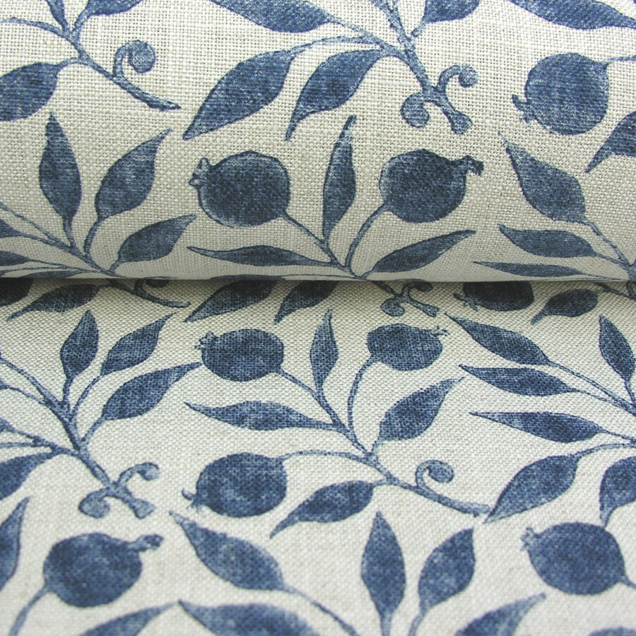 William Morris Rosehip - Indigo - Image 3