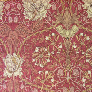 William Morris Honeysuckle & Tulip - Brick and Russet - Image 2