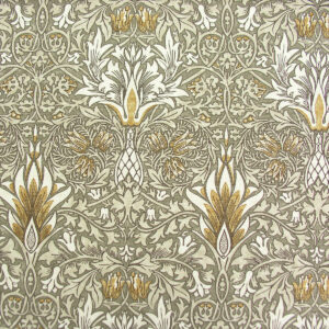 William Morris Snakeshead - Pewter and Gold - Image 2