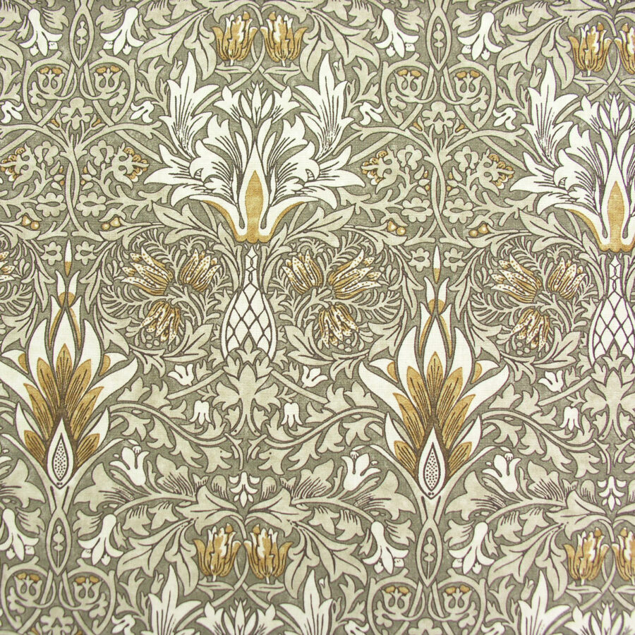 William Morris Snakeshead - Pewter and Gold - Image 2