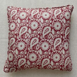 Agnes Cushion - Antique Red - Image 4