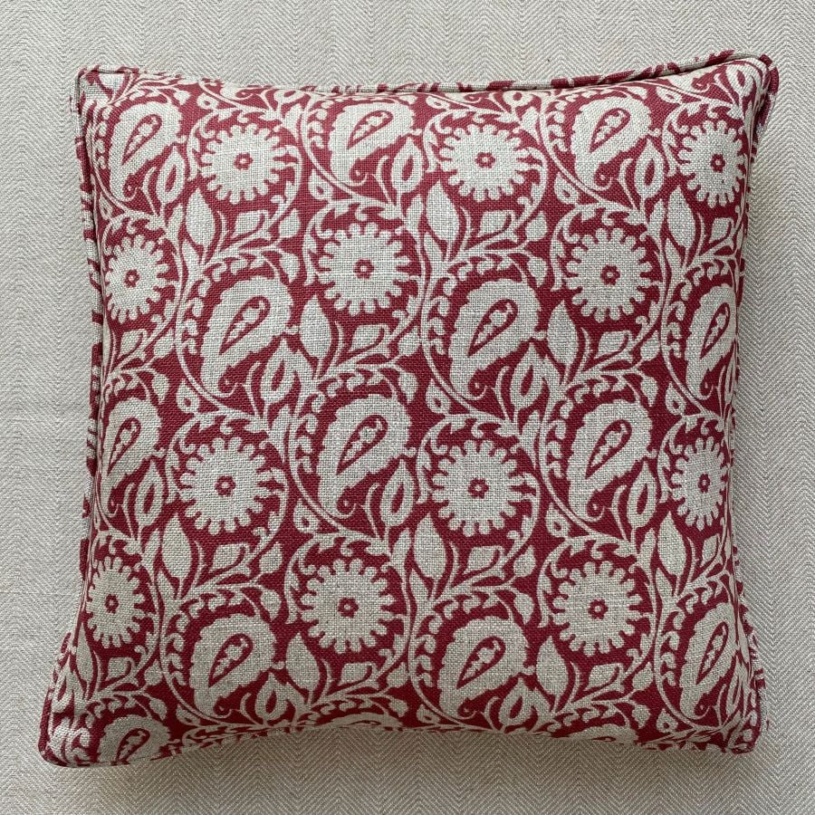 Agnes Cushion - Antique Red - Image 4