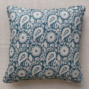 Agnes Cushion - Teal - Image 4