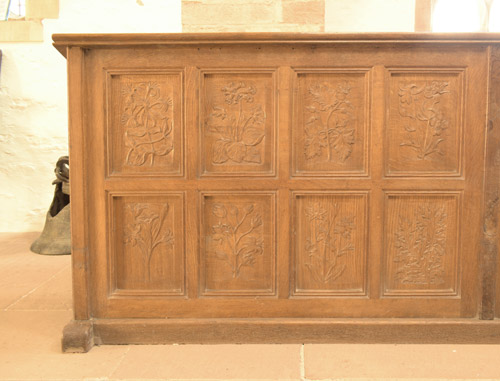 Decorative and Functional Details from All Saints Brockhampton