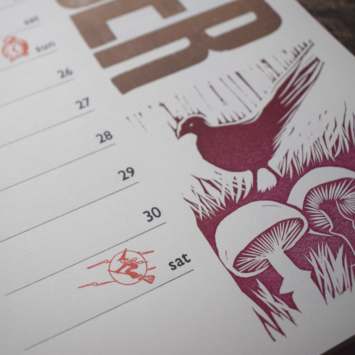 Tinsmiths Calendar 2020: The Forager’s Year