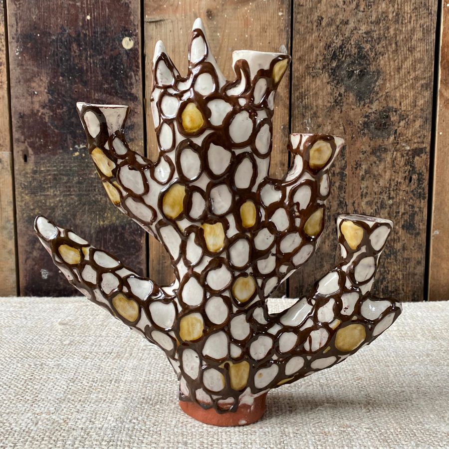 Erica Taylor Low Hawthorn Candelabra ETHC - Image 2