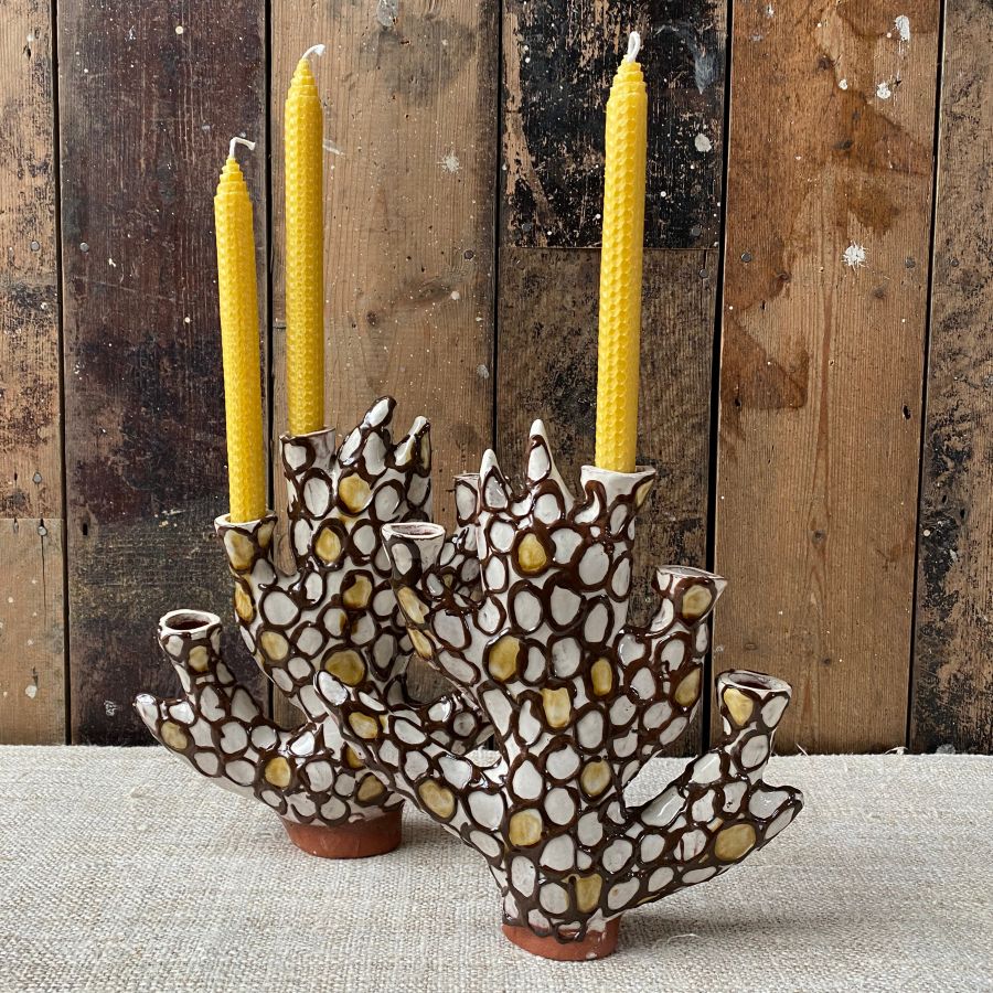 Erica Taylor Low Hawthorn Candelabra ETHC - Image 5
