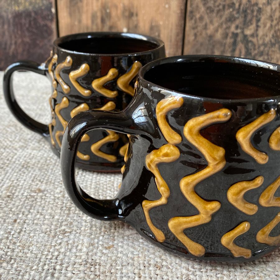 Erica Taylor Low Mug - Arrows ETM1 - Image 2