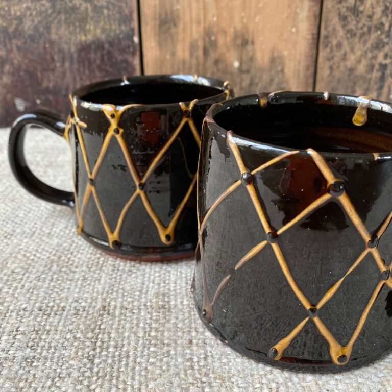 Erica Taylor Low Mug - Black Diamond ETM3 - Image 2
