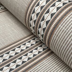 Extra Wide Aztec Stripe - Natural