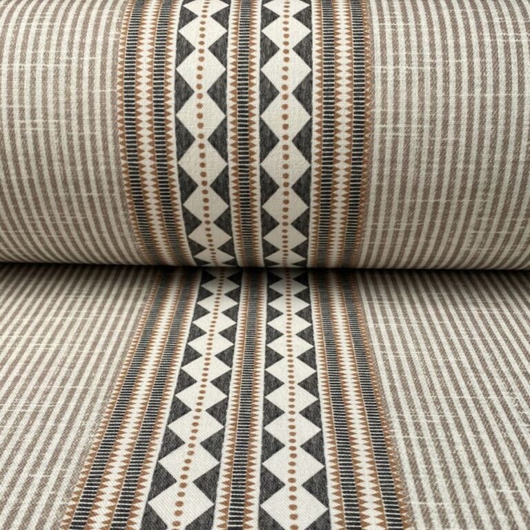 Extra Wide Aztec Stripe - Natural - Image 3