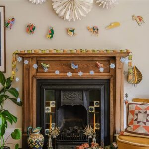 Recycled Paper Garland - Nativity - Image 3