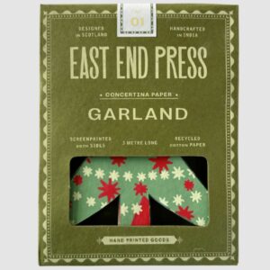 Recycled Paper Garland - Christmas Trees - Image 2