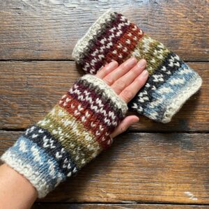 Thick Fairisle Mittens - Image 7