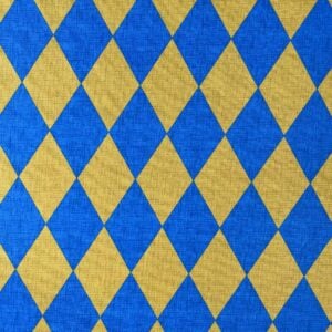 Harlequinade - Blue & Gold - Image 2