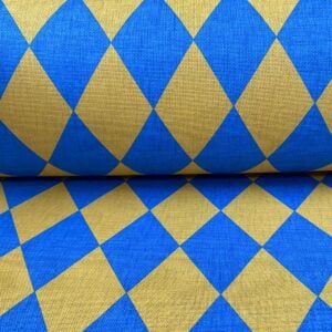 Harlequinade - Blue & Gold - Image 3