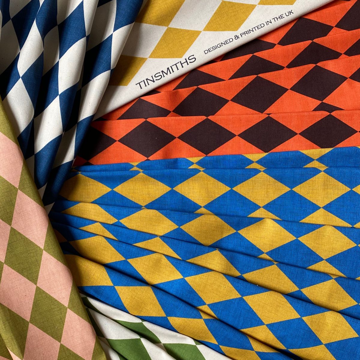Harlequinade - Blue & Gold - Image 4