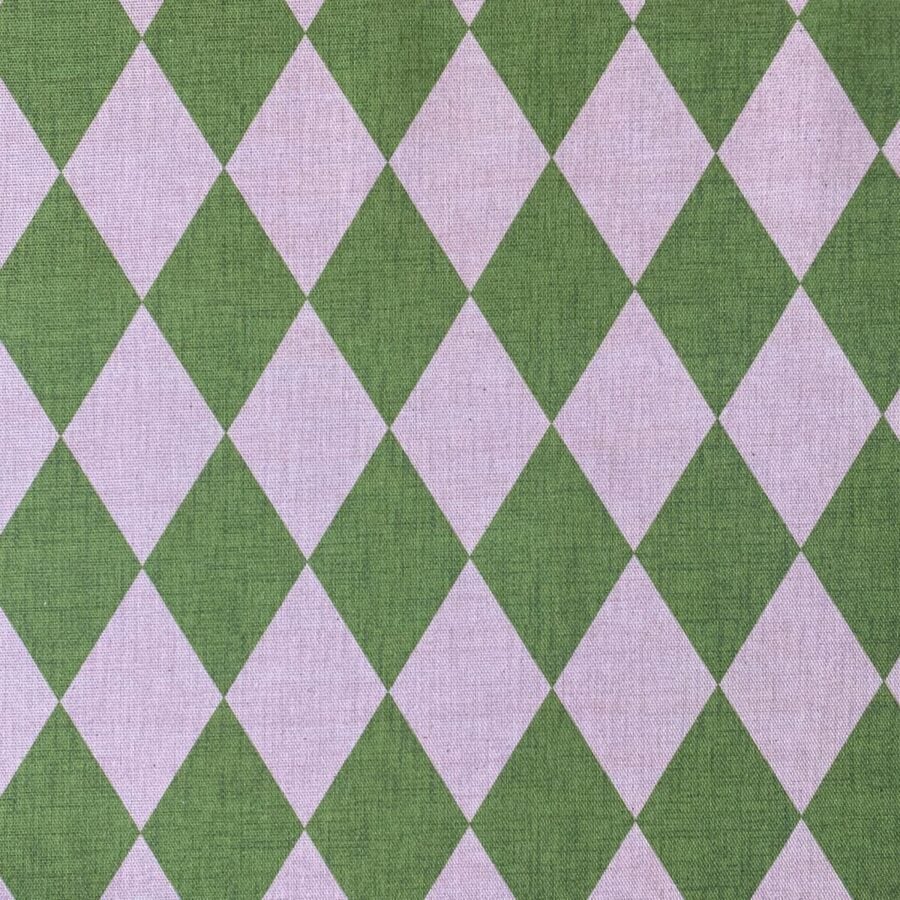 Harlequinade - Pink & Green - Image 2