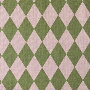 Harlequinade - Pink & Green - Image 2